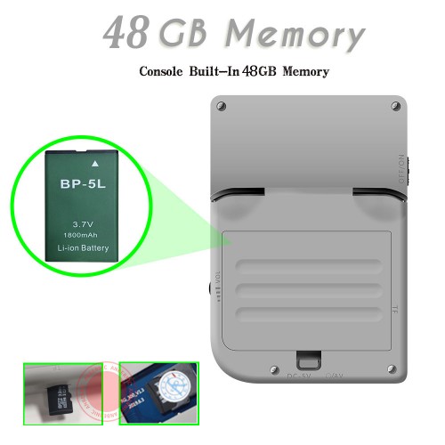 Retro Game Console Portable Handheld Video Player With 3 Inch IPS Screen Retro Game Console Portable Handheld Video Player With 3 Inch IPS Screen